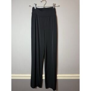 I.n.studio Pull On Pants Womens PSmall  Black Stretch Elastic Waist